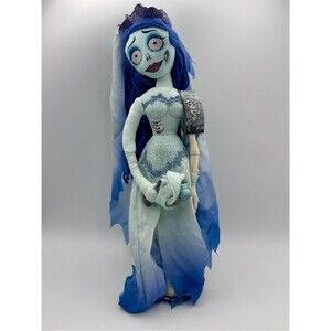 Spirit Halloween Corpse Bride Emily Plush Doll 19" Tim Burton NEW